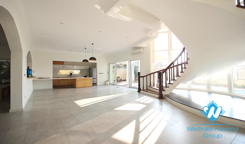 Gorgeous house with swimming pool for rent in Ciputra, Tay Ho